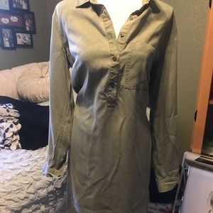 Old Navy shirt dress large
